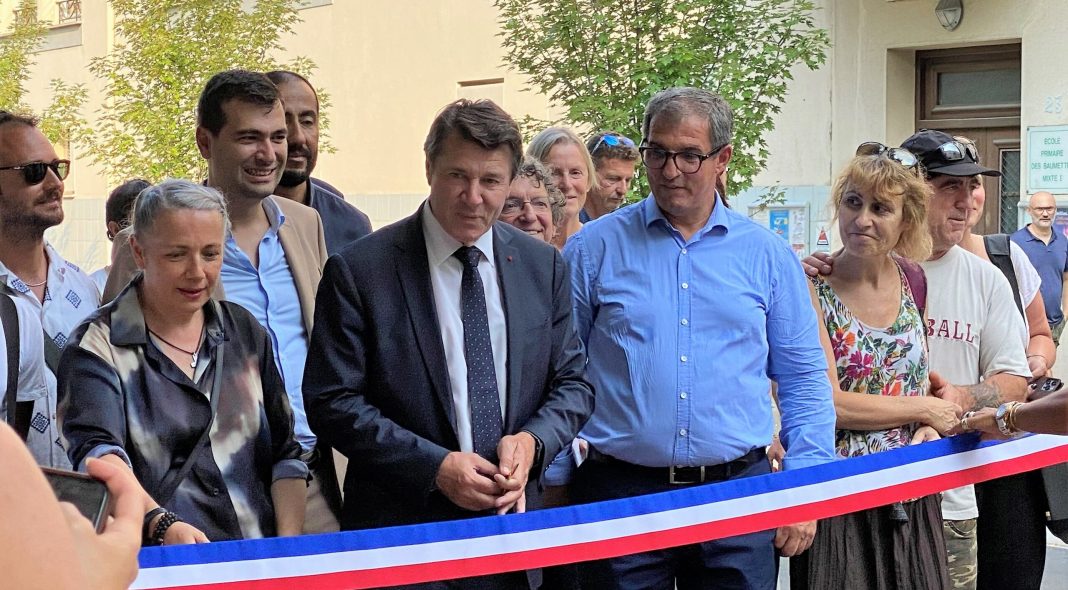 Inauguration de la rue Dante requalifiée