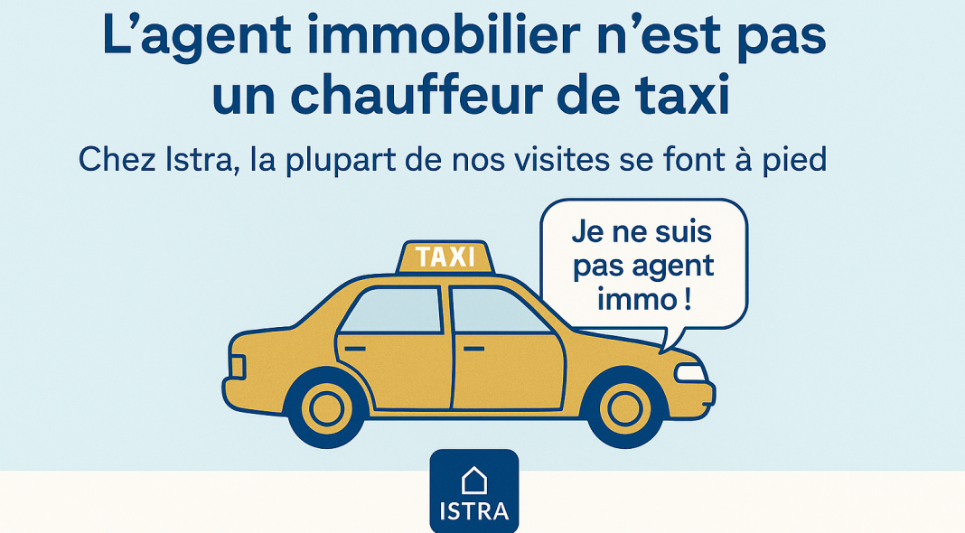 L’agent immobilier n’est pas un chauffeur de taxi