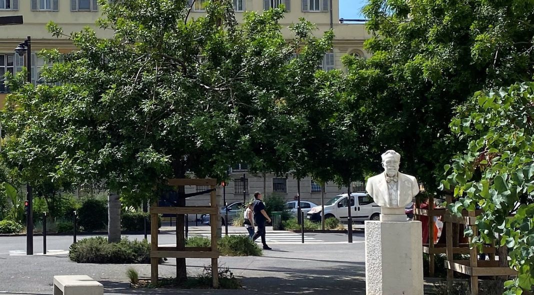 Monsieur François Grosso, buste à Nice