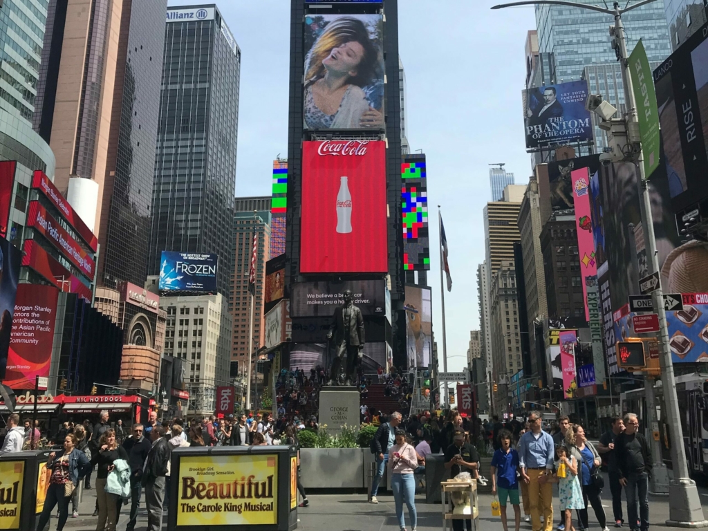 Times Square in New York|