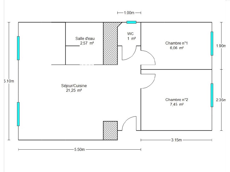 Croquis Mozart - appartement à vendre