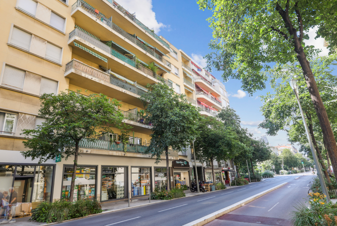 Nice Gambetta vente 2 pièces terrasse