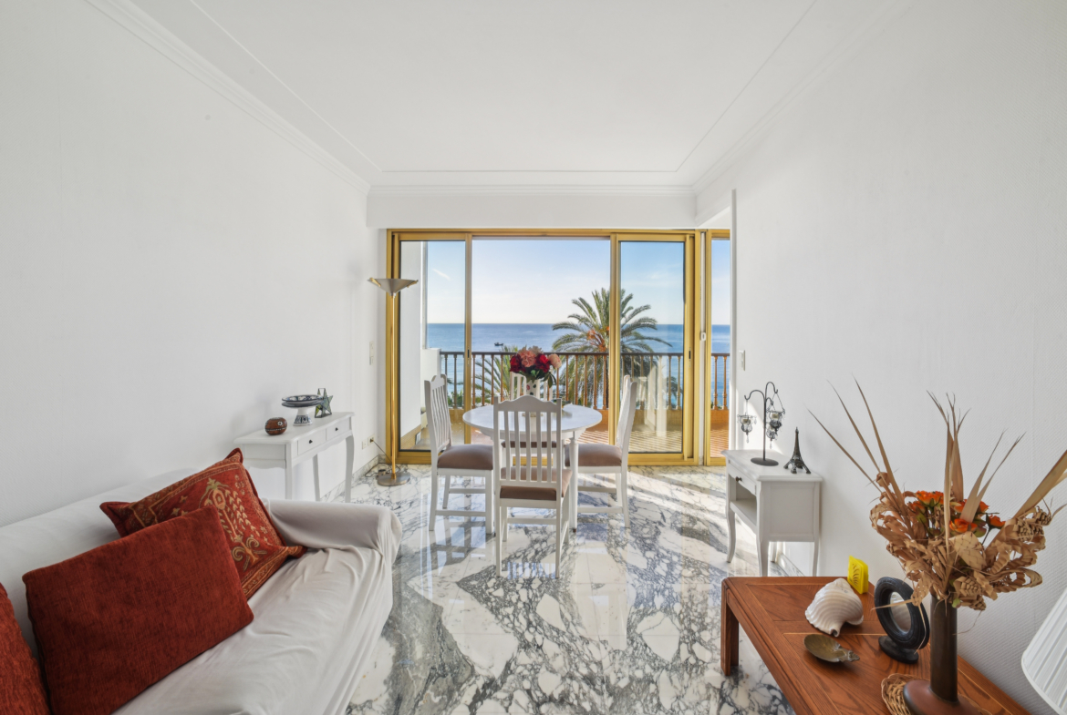 Studio à vendre face mer - Nice Promenade