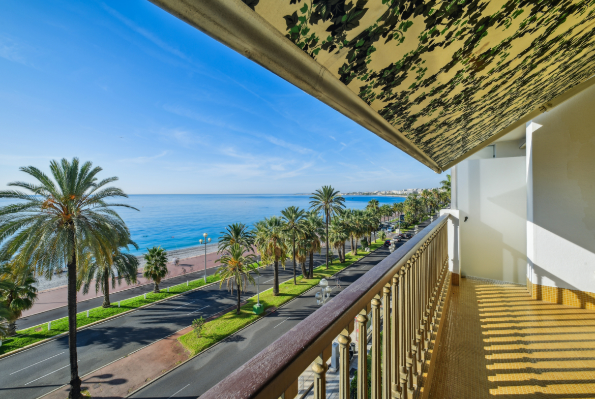 Studio à vendre face mer - Nice Promenade des Anglais - Exclusivité Istra