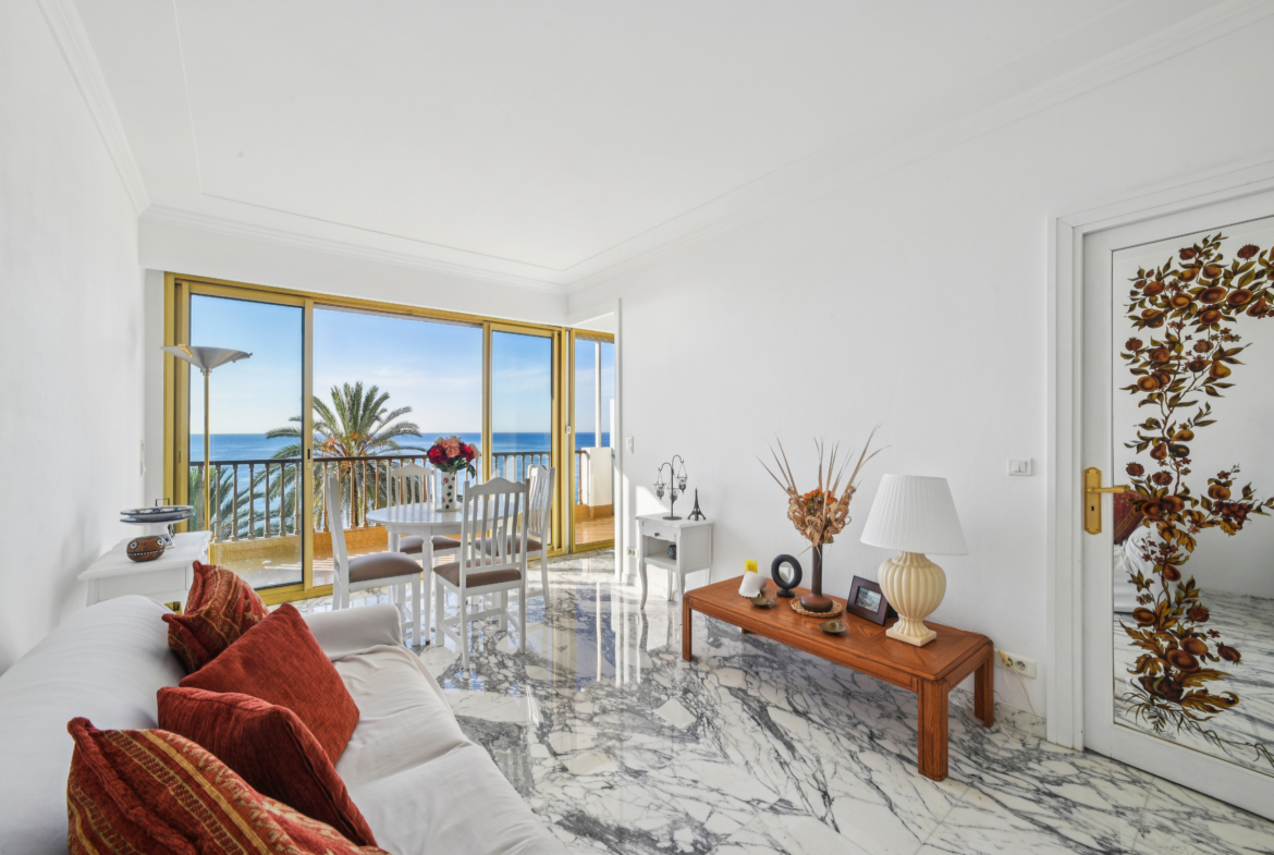 Studio à vendre face mer - Nice Promenade