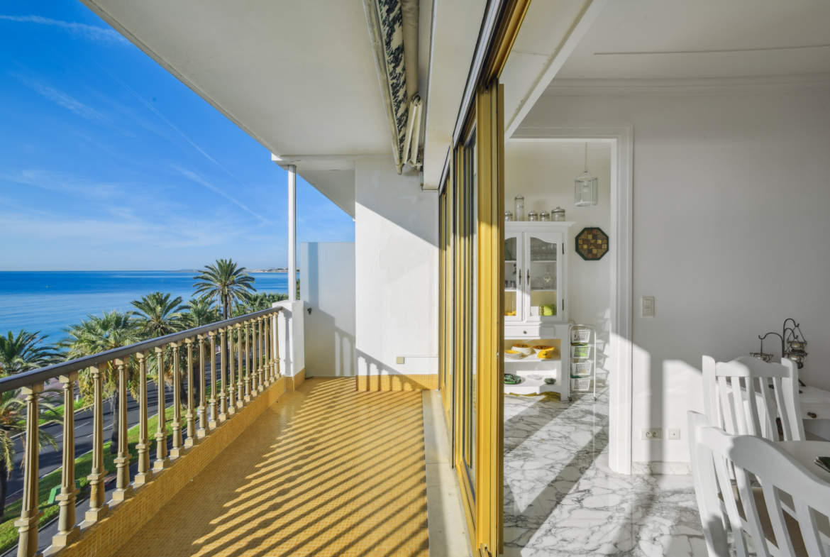 Studio à vendre face mer - Nice Promenade