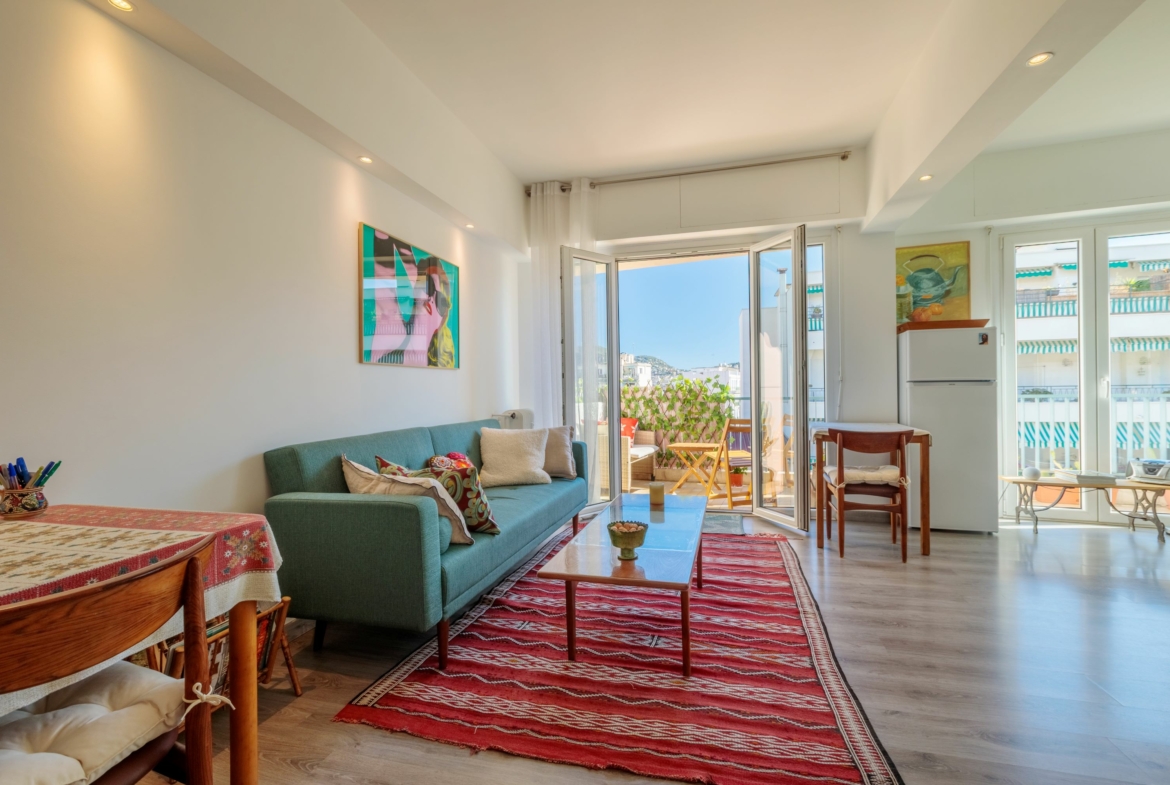 Vente appartement F2 terrasse Nice Grosso (4)