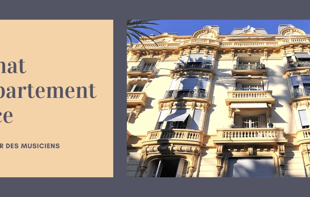 Achat appartement Nice quartier des Musiciens