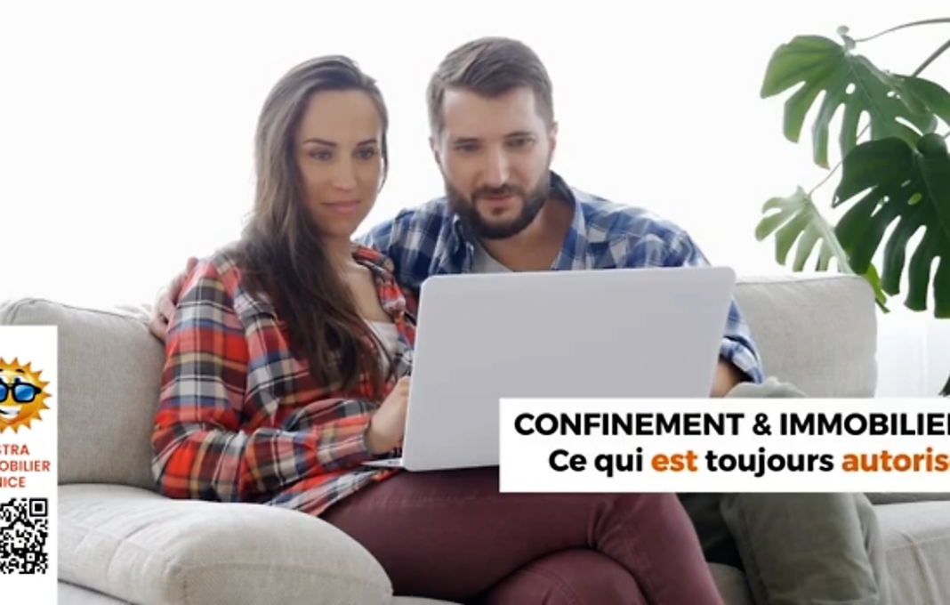Immobilier Nice : Que faire pendant le confinement ?