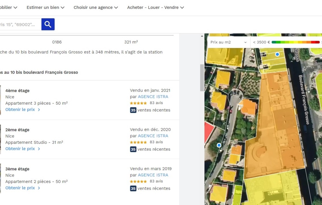 Qui est le meilleur agent immobilier de François Grosso ?