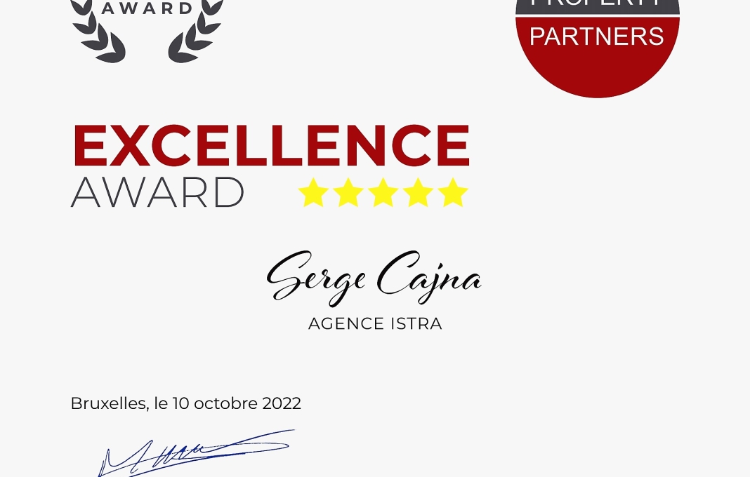 Excellence Award 2022 Excellence Award 2022 Bruxelles