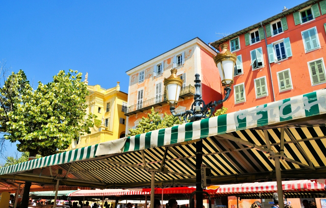 Le Cours Saleya à Nice