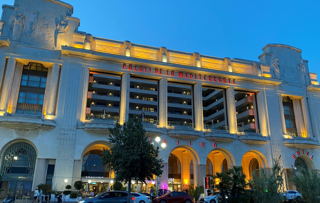 Palais de la Méditerranée Le Palais de la Méditerranée à NIce