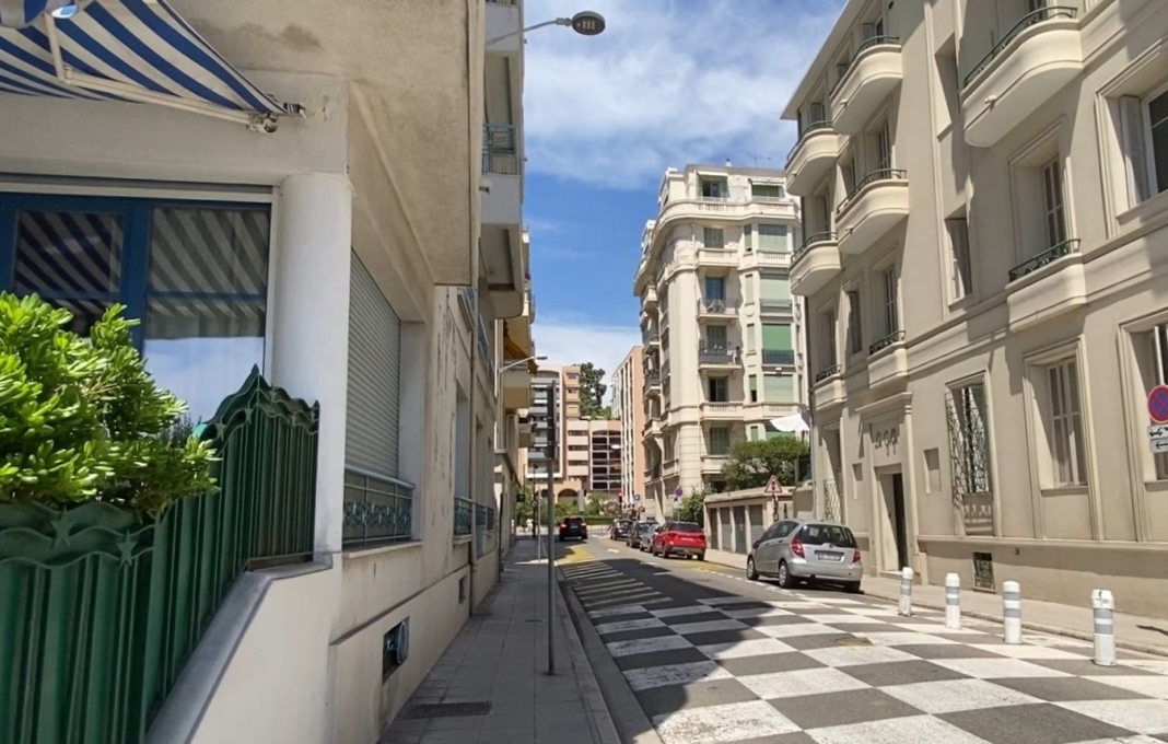 Rue Poincaré La rue Poincaré à Nice