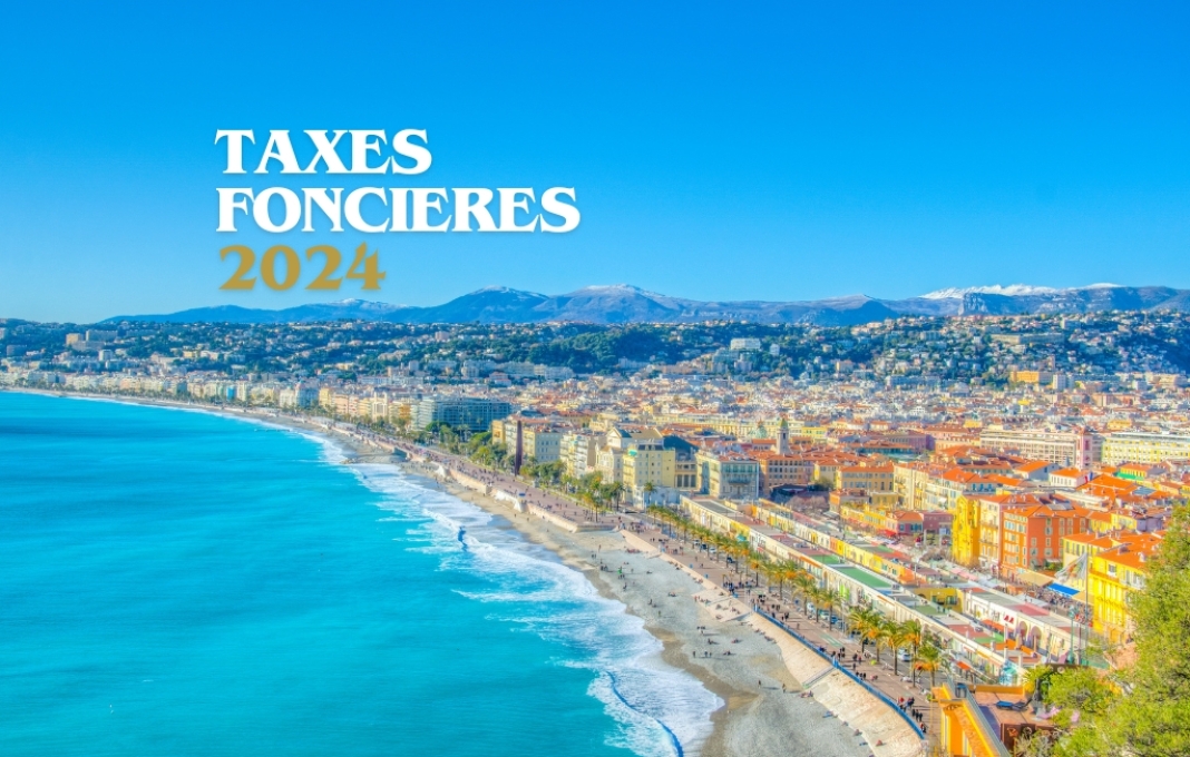 Taxes foncières Nice 2024