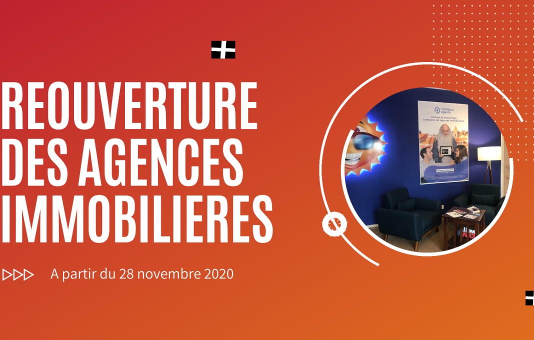 Réouverture des agences immobilières