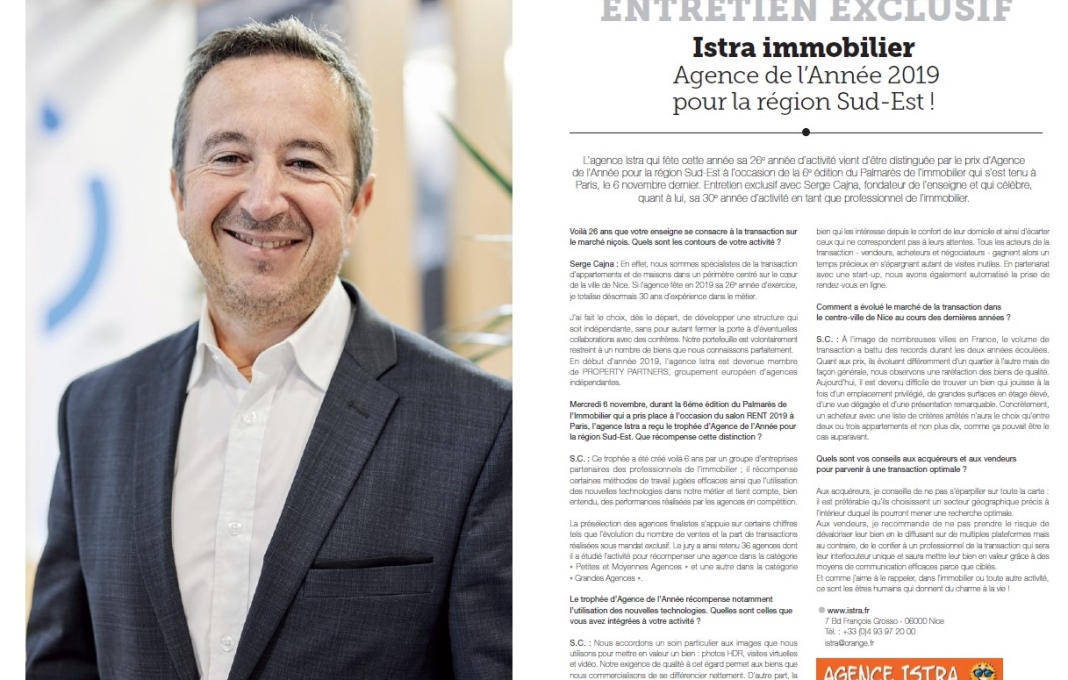 Entretien exclusif de Serge Cajna