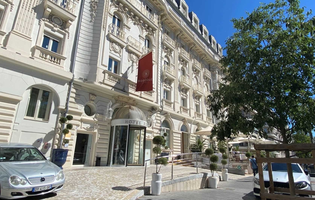 L'hôtel Boscolo Exedra à Nice