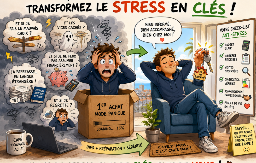 Comment surmonter le stress du primo-accédant ?
