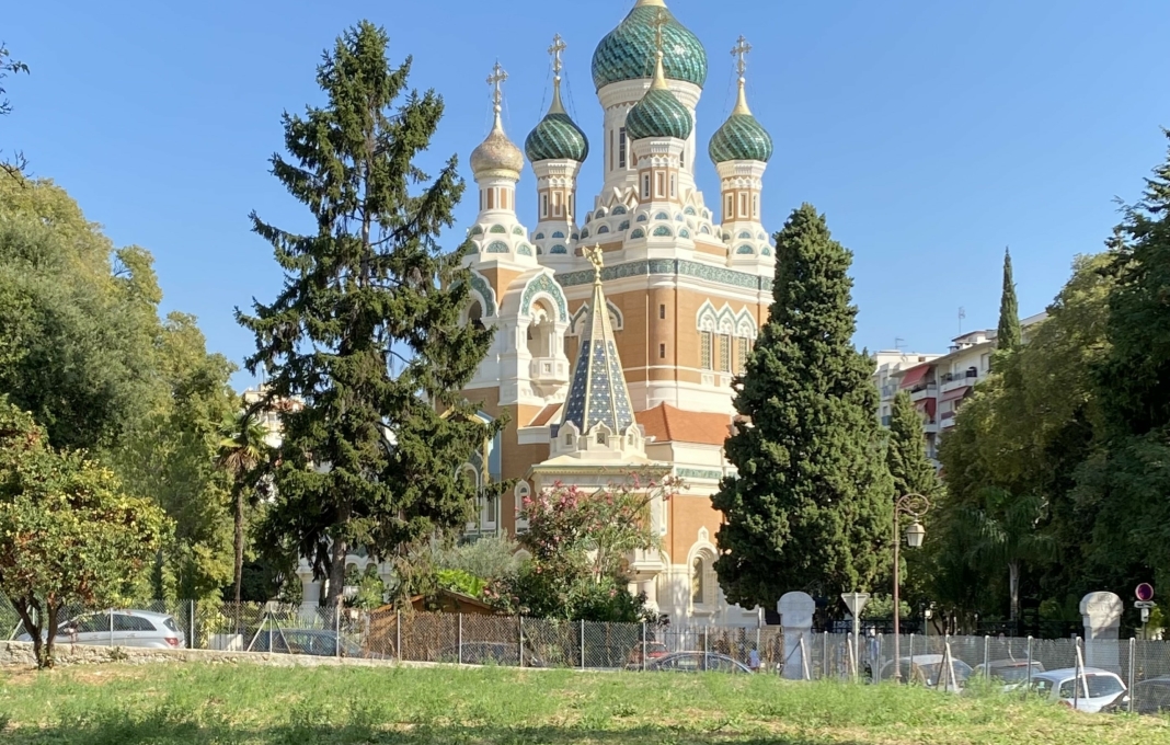 La cathédrale russe de Nice