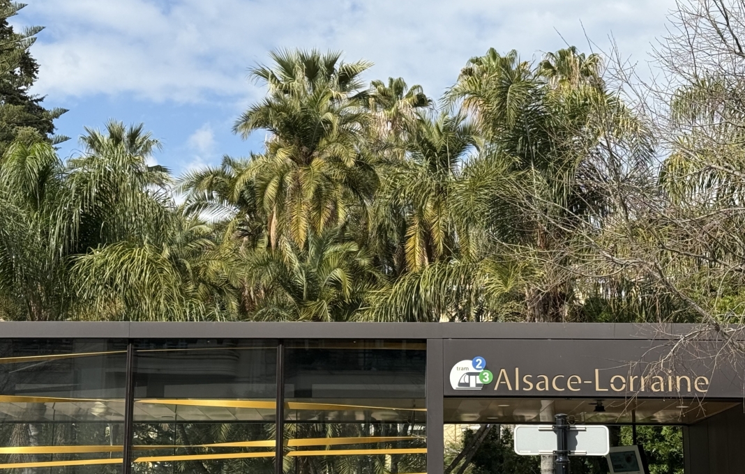 Le jardin Alsace Lorraine à Nice