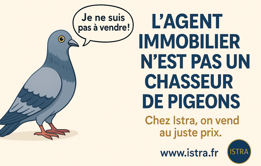 L'agent immobilier n'est pas un chasseur de pigeons