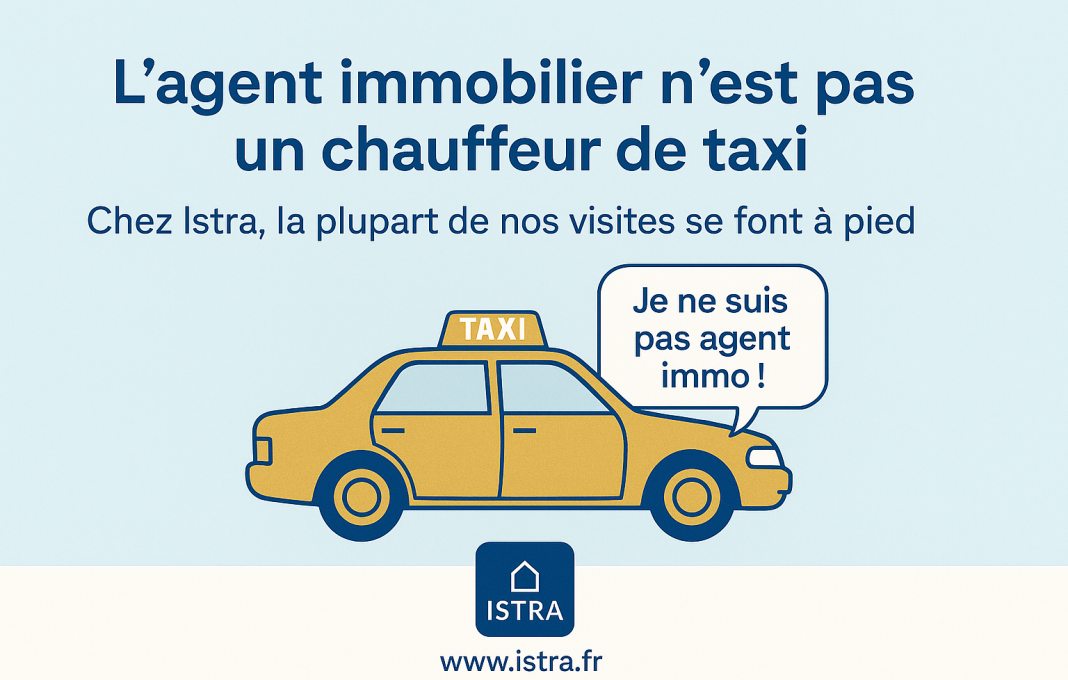 L’agent immobilier n’est pas un chauffeur de taxi