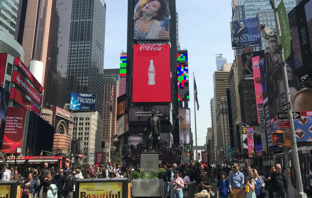 Times Square in New York|
