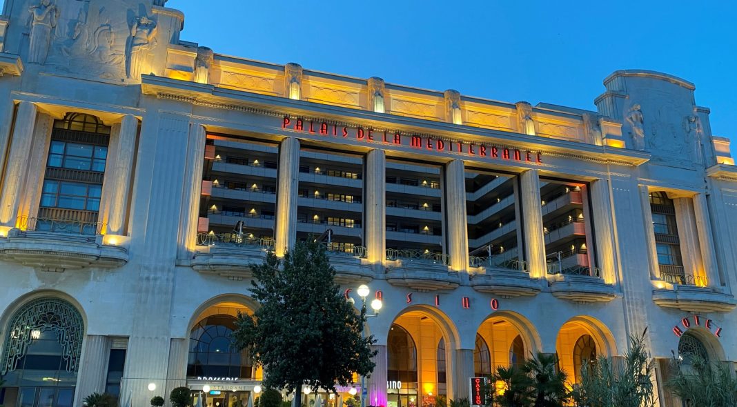 Le Palais de la Méditerranée à NIce