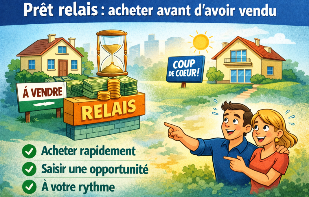 Acheter avant d'avoir vendu avec le prêt relais