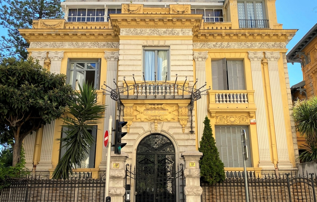 La villa La Belle Epoque à Nice