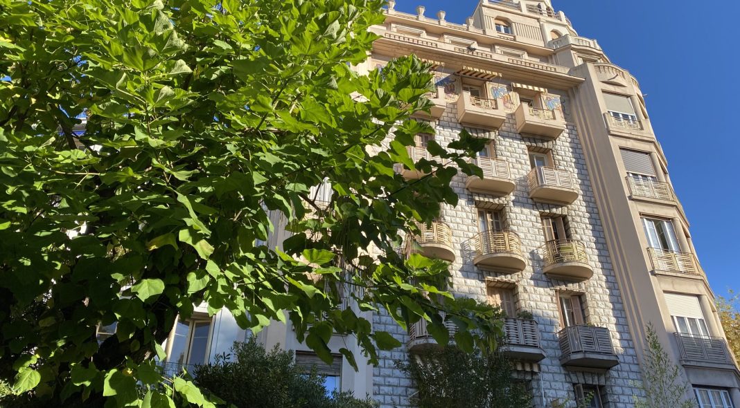 Le Palais Hélios à Nice, immeuble Rometti de style art déco